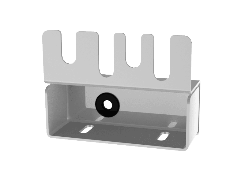 Saginaw Control SCE-LSMB Assembly, Light Switch Mounting Bracket, Height:2.00", Width:2.68", Depth:1.00", 