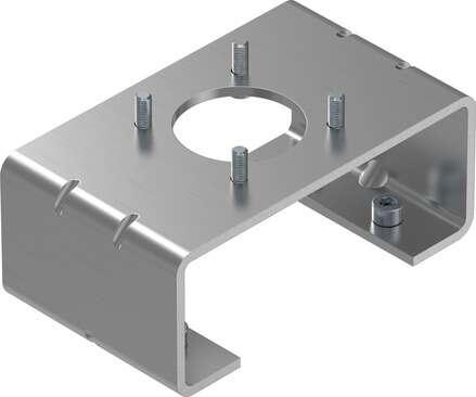 Festo 2197135 mounting bridge DARQ-K-P-A1-F05-20-R1 For mounting positioner CMSX on standard actuators to VDI/VDE 3845, size 30x80 mm, height 20 mm Size: 20, Corrosion resistance classification CRC: 2 - Moderate corrosion stress, Product weight: 350 g, Materials note: 