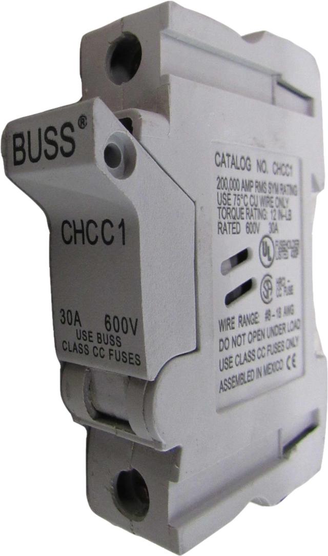 CHCC1 Part Image. Manufactured by Cooper Bussmann.