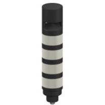 Banner TL50BGYRALS3Q Sealed audible tower / stack light with 1.6Hz pulsed loud sound - 4-tiers / 4-color / B+G+Y+R color pattern - Banner Engineering (TL50 Core series) - Part #91058 - Sound level 94dB (2.9kHz +/-250Hz) - 50mm / 2" - with Blue (solid) + Green (solid) + Yellow
