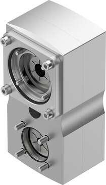 Festo 2799281 parallel kit EAMM-U-110-D50-80G-120-S1 Suitable for electric drives. Size: 110, Assembly position: Any, Gear unit ratio: 1:1, Max. speed: 5000 1/min, Storage temperature: -25 - 60 °C