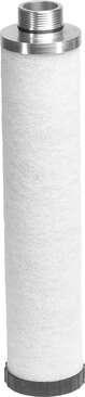 Festo 537146 micro filter cartridge MS12-LFM-A For MS series, degree of filtration: 0.01 µm Size: 12, Series: MS, Grade of filtration: 0,01 µm, Corrosion resistance classification CRC: 2 - Moderate corrosion stress, Product weight: 425 g