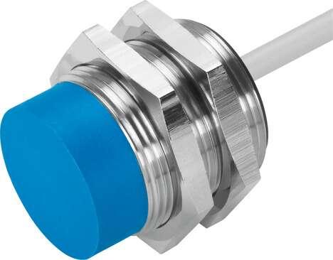 Festo 150444 proximity sensor SIEN-M30NB-NO-K-L Inductive, with standard switching distance. Conforms to standard: EN 60947-5-2, Authorisation: (* RCM Mark, * c UL us - Listed (OL)), CE mark (see declaration of conformity): to EU directive for EMC, Materials note: (* 