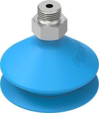 Festo 1396063 suction cup VASB-55-1/4-PUR-B Suction cup height compensator: 20 mm, Nominal size: 4 mm, suction cup diameter: 55 mm, suction cup volume: 30,4 cm3, Effective suction diameter: 44,7 mm