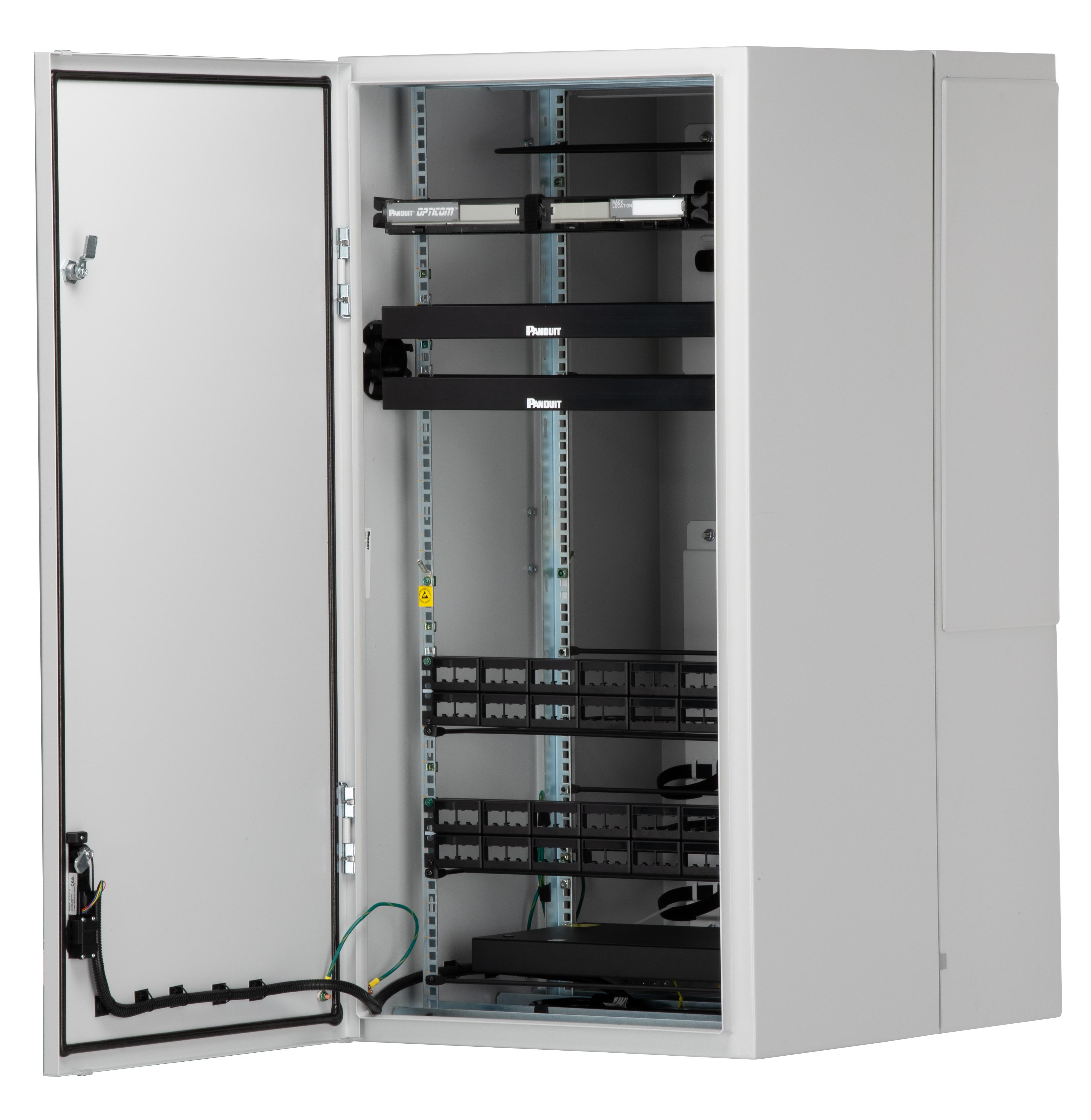 Panduit ZDF48-RADA2 IndustrialNet Pre-Configured Industrial Distribution Frame With Access Control