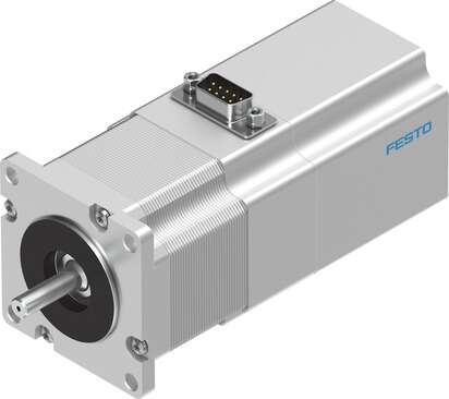 Festo 1370476 stepper motor EMMS-ST-57-S-SB-G2 Without gear unit/with brake. Ambient temperature: -10 - 50 °C, Storage temperature: -20 - 70 °C, Relative air humidity: 0 - 85 %, Conforms to standard: IEC 60034, Insulation protection class: B