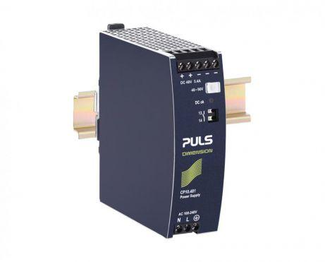 Puls CP10.481 Power Supply, 259W, 120-240VAC 1PH, 48-56VDC, 5.4-4.6A