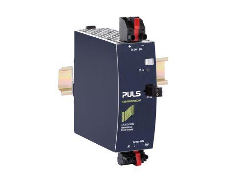 Puls CP20.245-R2 Power supply with integrated decoupling function, 480W, AC 100-240V | DC 110-150V input, 1 phase, 24Vdc output, 20A, Marine approvals, EMC Class B
