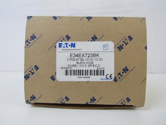 E34EX723BK Part Image. Manufactured by Eaton.