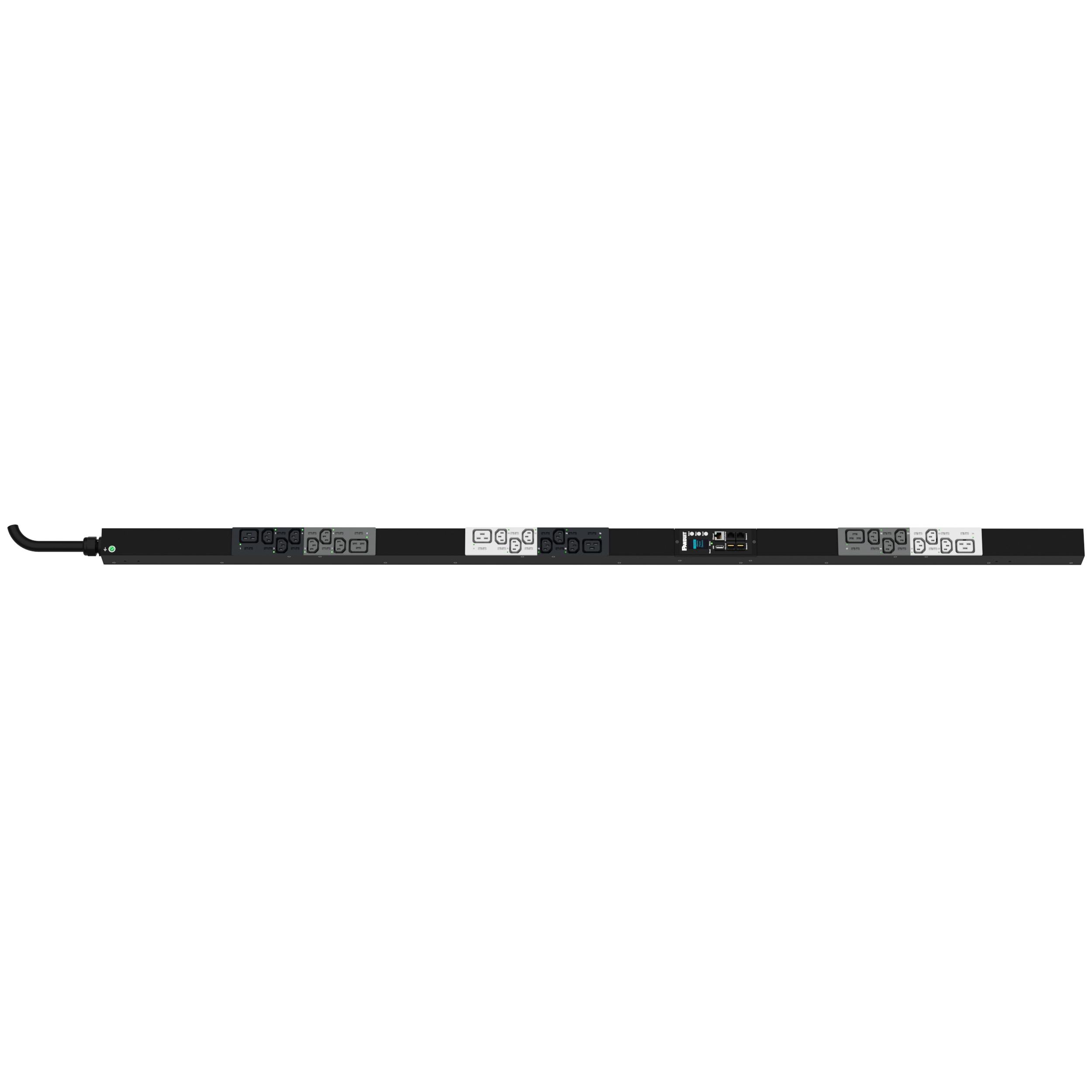 Panduit P24G07M SmartZone™ Monitored & Switched per Outlet PDU