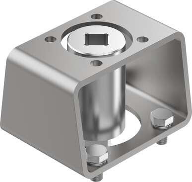 Festo 8084197 mounting kit DARQ-K-V-F10S22-F07S17-R13 Based on the standard: (* EN 15081, * ISO 5211), Container size: 1, Design structure: (* Female square and male square, * Mounting kit), Corrosion resistance classification CRC: 2 - Moderate corrosion stress, Produc