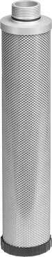 Festo 537147 activated carbon filter cartridge MS12-LFX For MS series, virtually oil-free compressed air Size: 12, Series: MS, Corrosion resistance classification CRC: 2 - Moderate corrosion stress, Residual oil content: <:  0,003 mg/m3, Product weight: 445 g