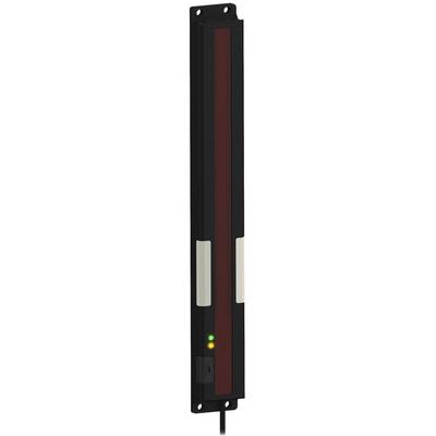Banner PVA225P6EQ W-6IN Array sensor for error-proofing of bin handpicking operations - through-beam sensing emitter only - Banner Engineering (PVA) - Array height 9" / 225mm (10 beams) - Supply voltage 12-30Vdc (12Vdc-24Vdc nom.) - Pre-wired with 6" pigtail terminated with a M1
