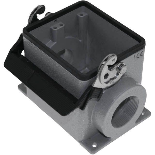 Mencom CHP-32L229 Standard, Rectangular Base, Single Latch, Surface mount, size 77.62, 2 Side PG29 cable entries