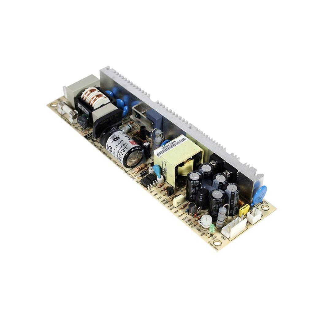 MEAN WELL LPS-50-3.3 AC-DC Single output Open frame power supply; Output 3.3Vdc at 10A