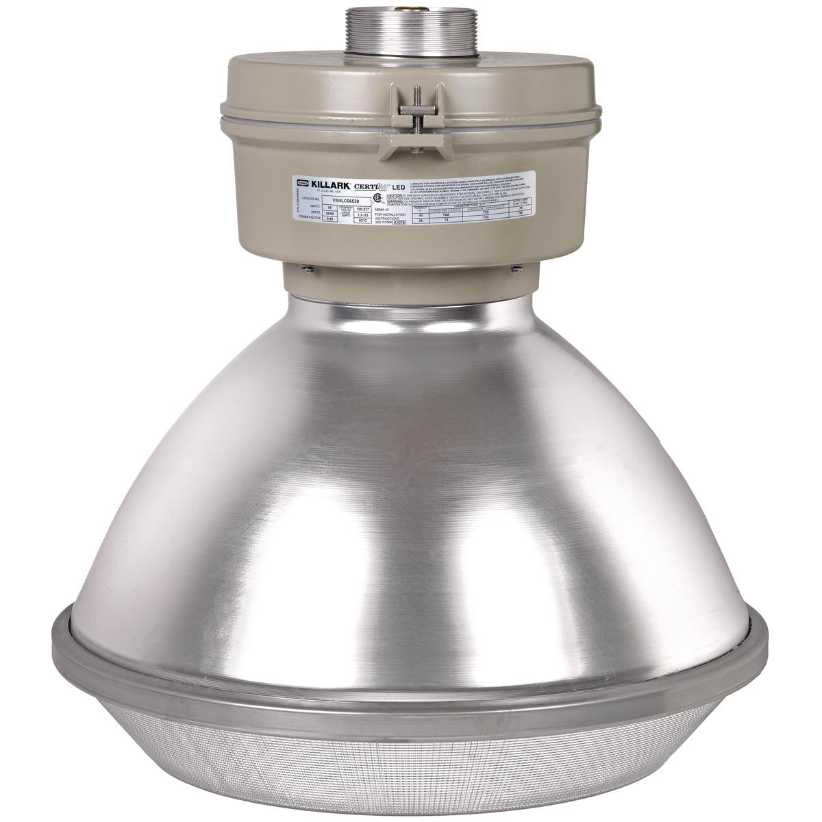 Hubbell VM4LB07030EZEPN The VM4L Series is a low bay and high bay fixture using energy efficient LED's. The design of the VM4LB with the bulb style heat sink creates a light distribution similar to a HID lamp. The design of the VM4LC with the concave style heat sink creates a li