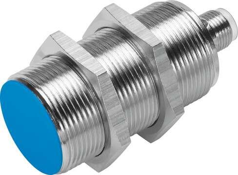 Festo 538287 proximity sensor SIED-M30B-ZS-S-L With plug, flush mounting Design: Round, Conforms to standard: EN 60947-5-2, Authorisation: (* RCM Mark, * c UL us - Listed (OL)), CE mark (see declaration of conformity): (* to EU directive for EMC, * to EU directive low