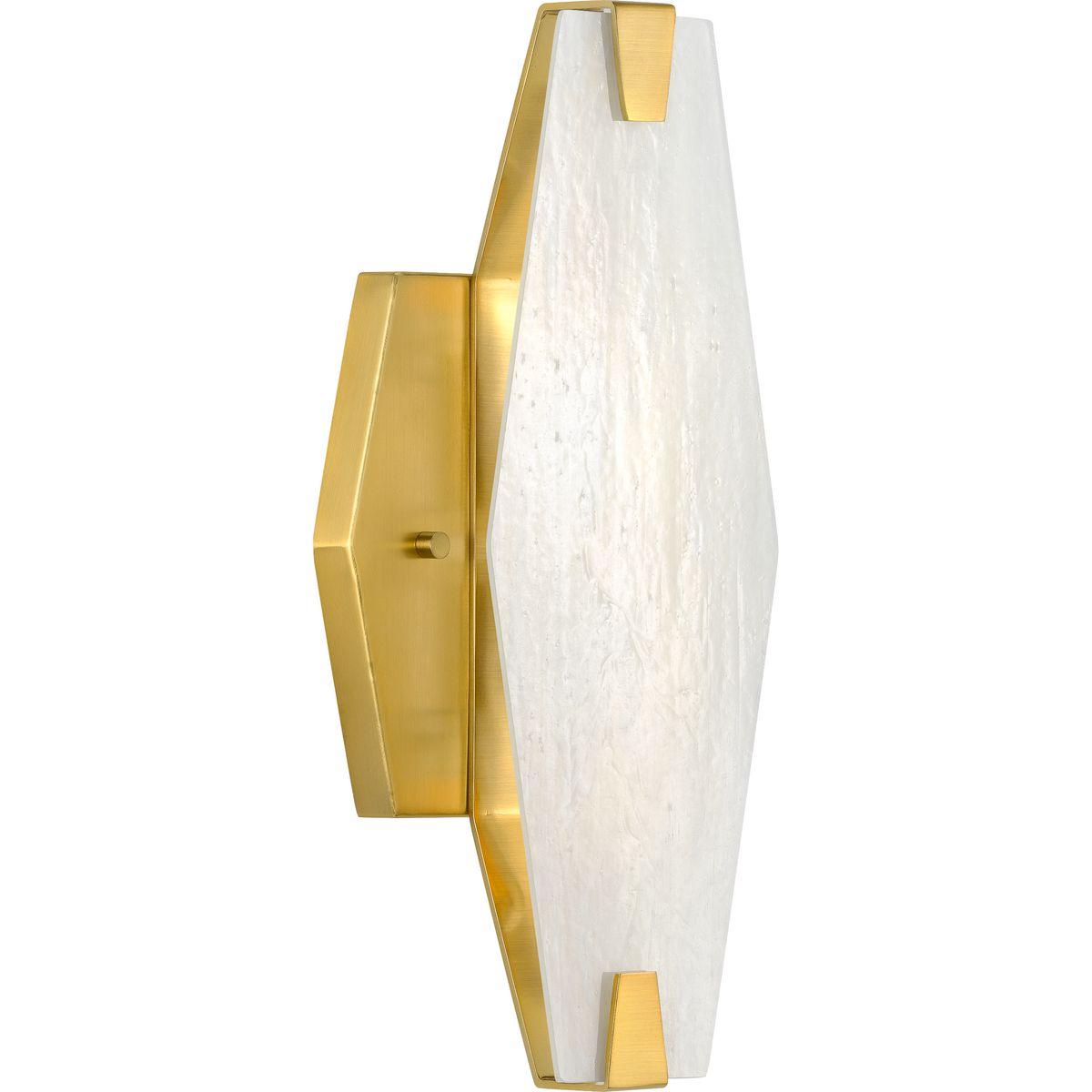 Hubbell P710078-109 Execute bold visions and design statements with the Rae Collection's Two-Light Wall Sconce. A blend of geometric shapes and a sculpted hand artisan frame allows this light fixture to double as a stunning work of art. A glowing golden finish brings this mo