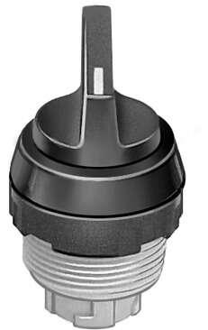 Festo 9302 selector switch N-30-SW For basic valves SV, SVS, SVOS. Installation diameter: 30,5 mm, Protection class: IP40, Actuation torque: 0,4 Nm, Product weight: 30 g, Colour: Black