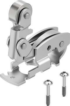 Festo 8049236 roller lever with idle return VAOM-R4-20-D2-52 Width: 20 mm, Type of actuation: mechanical, Assembly position: Movement plane, Design structure: Toggle lever, Type of piloting: direct