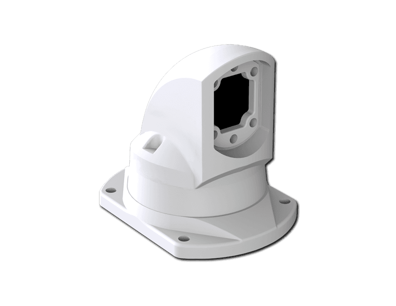 Saginaw Control SCE-SA310TMJ Top Mounted Joint, 310 Swivel, Height:7.17", Width:5.71", Depth:7.68", RAL 7035 powder coated finish.