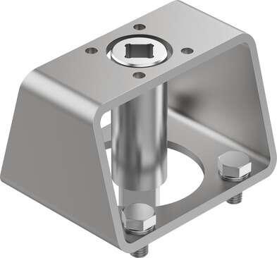 Festo 8084196 mounting kit DARQ-K-V-F10S22-F05S14-R13 Based on the standard: (* EN 15081, * ISO 5211), Container size: 1, Design structure: (* Female square and male square, * Mounting kit), Corrosion resistance classification CRC: 2 - Moderate corrosion stress, Produc