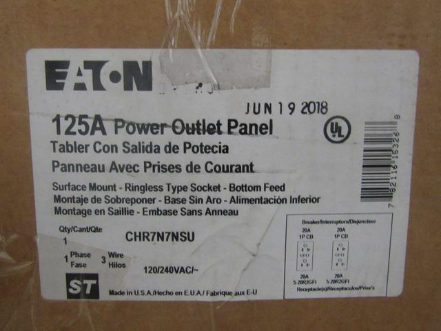 CHR7N7NSU Part Image. Manufactured by Eaton.