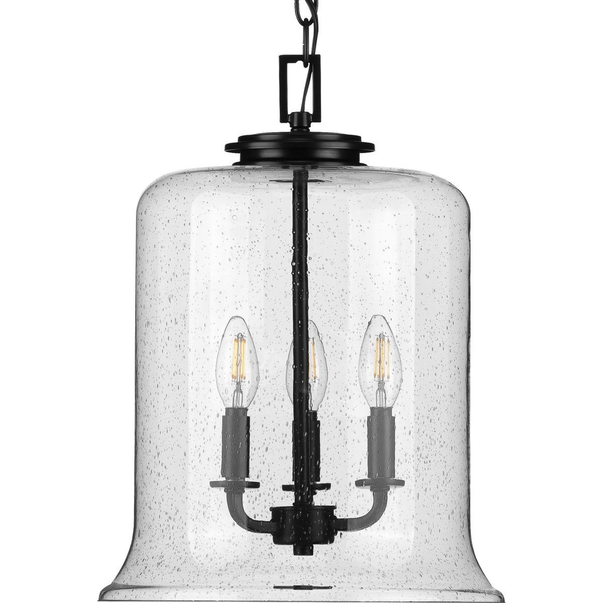 Hubbell P500239-031 Immerse yourself in a home atmosphere primed for relaxation and inspired thinking with the beautiful craftsmanship of this pendant. Savor this fresh take on a classic light choice as your gaze traces a sleek stem that extends down from a round ceiling pla
