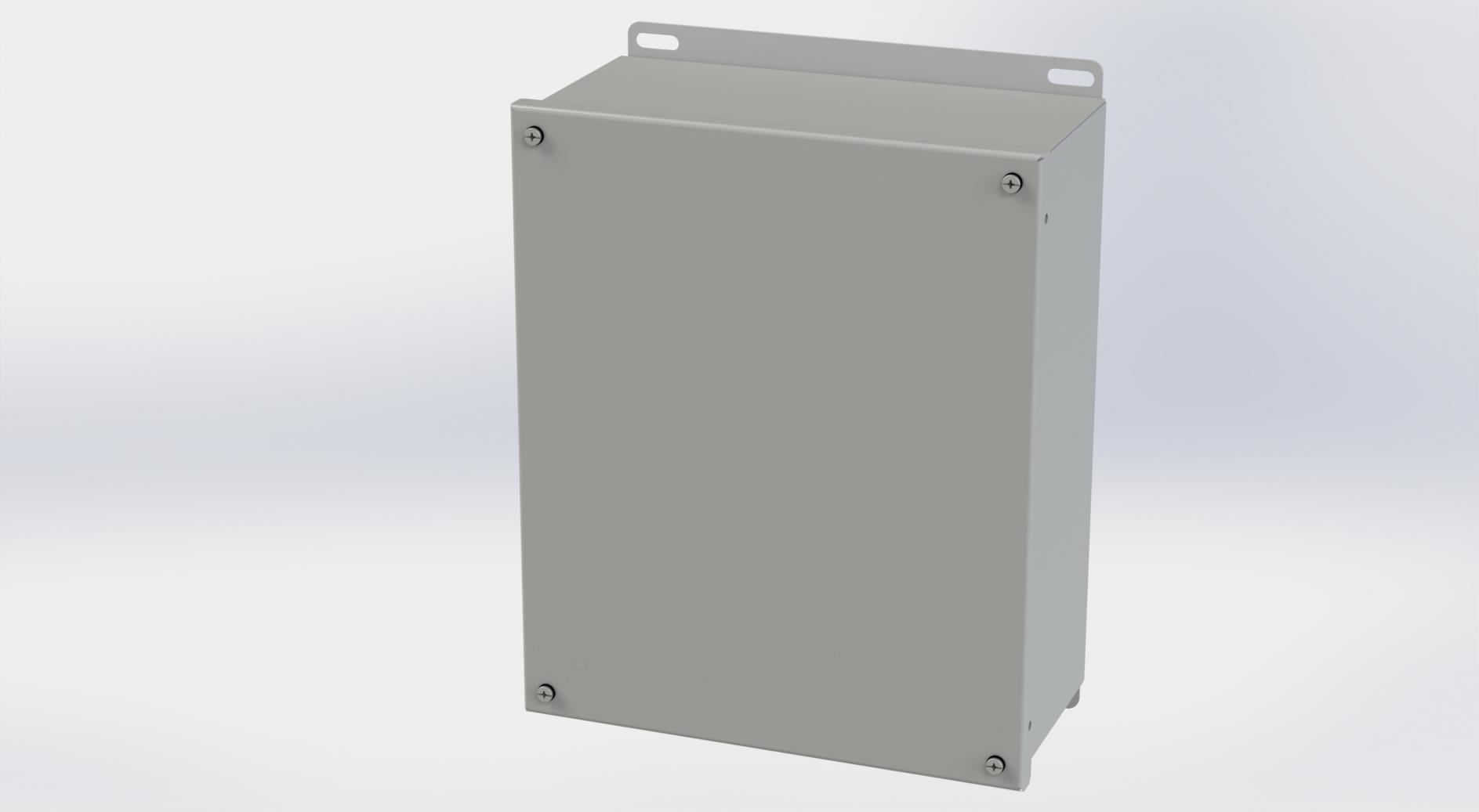 Saginaw Control SCE-1210SC SC Enclosure, Height:12.13", Width:10.00", Depth:5.00", ANSI-61 gray powder coating inside and out.  Optional sub-panels are powder coated white.
