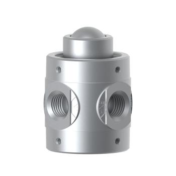 Humphrey 250B31120 Mechanical Valves, Roller Ball Operated Valves, Number of Ports: 3 ports, Number of Positions: 2 positions, Valve Function: Normally open, Piping Type: Inline, Direct piping, Approx Size (in) HxWxD: 2.38 x 1.56 DIA, Media: Air, Inert Gas