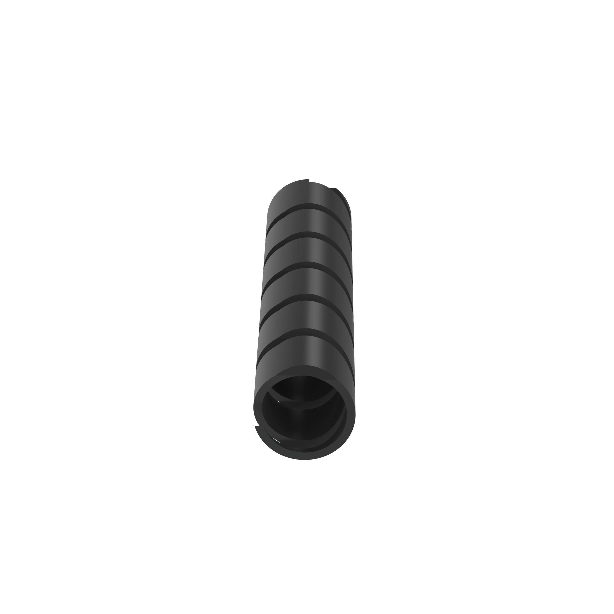 Panduit T38FR-C20Y Panduit T38FR-C20Y Polyethylene Spiral Wrap, Black
