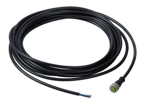 Werma 960.693.05 5m cable with M12 socket  BK 