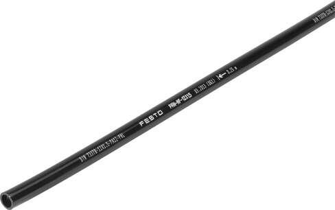 Festo 570360 plastic tubing PAN-MF-10X1,25-SW Outside diameter: 10 mm, Bending radius relevant for flow rate: 65 mm, Inside diameter: 7,5 mm, Min. bending radius: 45 mm, Conforms to standard: DIN 73378-PA12-PHL