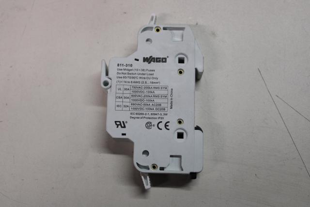 811-310 Part Image. Manufactured by WAGO.