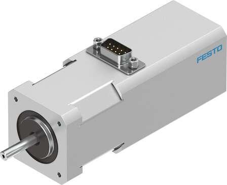 Festo 1370472 stepper motor EMMS-ST-42-S-SB-G2 Without gear unit/with brake. Ambient temperature: -10 - 50 °C, Storage temperature: -20 - 70 °C, Relative air humidity: 0 - 85 %, Conforms to standard: IEC 60034, Insulation protection class: B