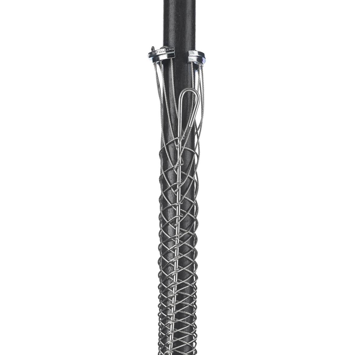 Hubbell 02213009 Conduit Riser Support Grips, Single Weave, Split Mesh, Rod Closing, 1.50" Conduit, Tin-Coated Bronze, 1.00-1.24"  ; Suitable for standard rigid metal conduit and schedule 40 rigid PVC conduit only ; Pemanently fastened to support ring ; For permanent supp