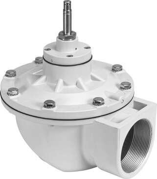 Festo 1281702 basic valve VZWE-E-M22C-M-G212-620-H Reverse jet pulse valve, angle design Design structure: (* Corner design, * Diaphragm valve), Type of actuation: electrical, Sealing principle: soft, Assembly position: Any, Mounting type: (* Tightened, * with thread)
