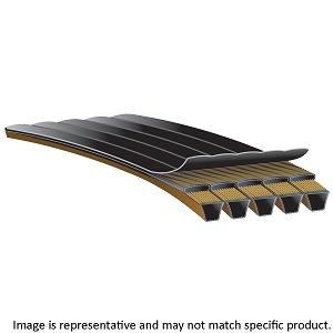 Gates 6/3VP1000 V-Belt; 3V Series; Banded Belt Style; 100" Belt Outside Length; 2-1/4" Belt Width; 6 Bands; Aramid Tensile Material; Fabric Outer Material