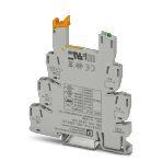 Phoenix Contact 2966100 6.2 mm PLC basic terminal block with screw connection, without relay or solid-state relay, for mounting on DIN rail NS 35/7,5, 1 changeover contact, input voltage 60 V DC