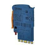 Phoenix Contact 2907832 Surge protection plug with integrated status indicator for one 2-wire Ex i signal circuit with common reference potential. Nominal voltage: 24 V DC