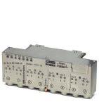 Phoenix Contact 2724847 Digital I/O device for INTERBUS; fiber optic technology with 500 kbaud, eight inputs (24 V DC), eight outputs (24 V DC, 0.5 A), sensor/actuator connection via 5-pos. M12 female connectors, rugged metal housing, IP67 protection