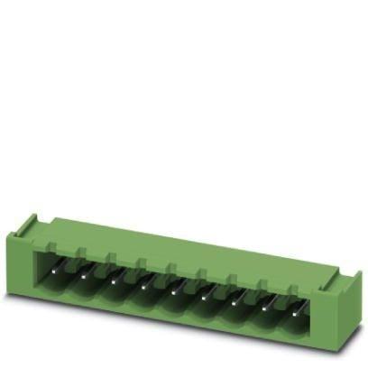 Phoenix Contact 1809076 PCB headers, nominal cross section: 2.5 mmÂ², color: green, nominal current: 12 A, rated voltage (III/2): 320 V, contact surface: Tin, type of contact: Male connector, number of potentials: 2, number of rows: 1, number of positions: 2, number of connectio