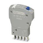 Phoenix Contact 2800860 Thermomagnetic device circuit breaker, 1-pos., tripping characteristic F1 (fast-blow), 1 changeover contact, plug for base element.