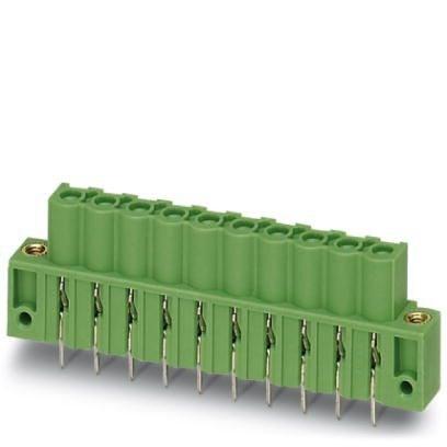 Phoenix Contact 1825718 PCB headers, nominal cross section: 2.5 mmÂ², color: green, nominal current: 12 A, rated voltage (III/2): 320 V, contact surface: Tin, type of contact: Female connector, number of potentials: 4, number of rows: 1, number of positions: 4, number of connect