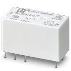 Phoenix Contact 2961532 Plug-in miniature power relay, with multi-layer gold contact for high continuous currents, 1 changeover contact, input voltage 12 V DC