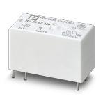 Phoenix Contact 2987338 Pluggable miniature power relay, with tungsten pre-contact for high switch-on currents up to 800 A peaks, 1 N/O contact, input voltage: 24 V DC