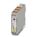 Phoenix Contact 2909555 Hybrid motor starter as an alternative to a conventional protective circuit. Starts 3~ AC motors up to 9 A, provides motor protection, ATEX, and emergency stop up to SIL 3. Group shut-down, supply, and relay extension possible via DIN rail connector.