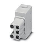 Phoenix Contact 1417373 Contact insert module, number of positions: 5, power contacts: 5, control contacts: 0, Socket, Push-in connection, 400 V, 16 A, 0.14 mm² ... 2.5 mm², application: Power