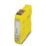 Phoenix Contact 1009832 Safety relay for emergency stop, safety doors and light grids up to SILCL 3, Cat. 4, PL e, 1- or 2-channel operation, automatic or manual, monitored start, 2 enabling current paths, 1 signal output, TBUS interface, US = 24 V DC, pluggable push-in terminal