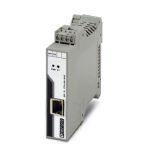 Phoenix Contact 2702233 Ethernet head station for modular HART gateway. Connect up to five GW PL HART…-BUS expansion modules to communicate with up to 40 HART devices. Supports Modbus TCP, OPC UA, PROFINET, HART IP, FDT/DTM and Arcom.